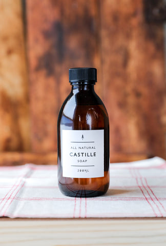 Liquid Castile Soap Natural Kitchen Cleaning Ingredients
