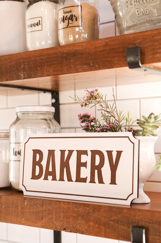Home Bakery Sign Farmhouse Charm