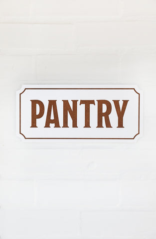 Home Pantry Sign Farmhouse Charm